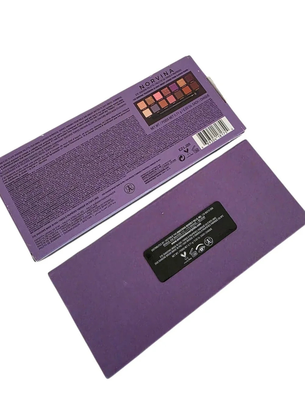 Anastasia Beverly Hills Norvina Eyeshadow Palette NEW Pink Plum Fall ABH + Brush
